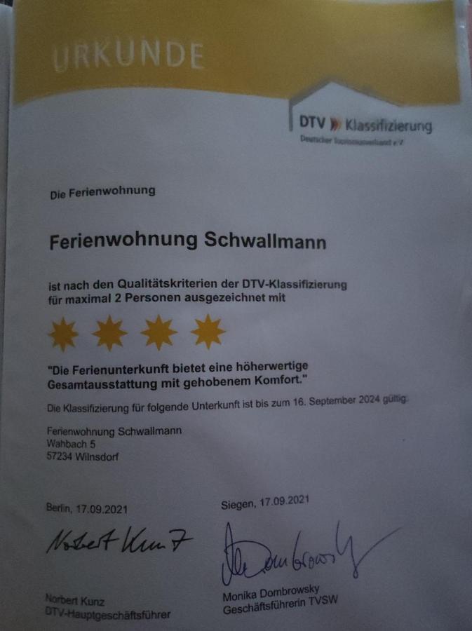 Ferienwohnung Schwallmann Wilnsdorf Exteriör bild